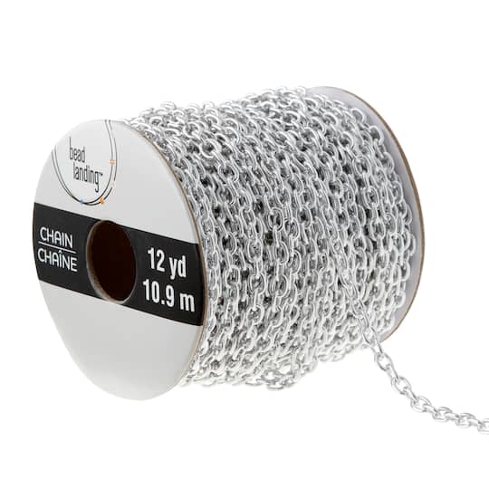 6 Pack: Silver Fine Chain Spool by Bead Landing&#x2122;